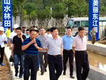 【人文動態(tài)】尋烏縣縣委書記柯巖松一行考察安遠(yuǎn)縣市民公園建設(shè)項目